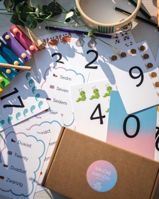 NOVINKA✨ Naučné kartičky ČÍSLA1️⃣2️⃣3️⃣… I učení může být pořádná zábava! 🎉 Díky oboustranným naučným kartičkám s veselými...