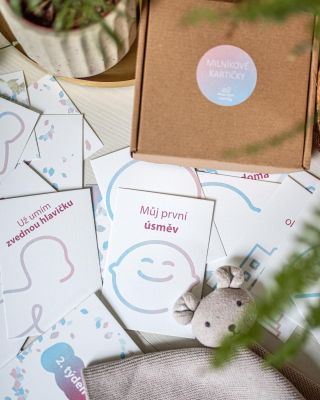 📸✨Zachyťte kouzelné momenty s Milníkovými kartičkami pro miminko! 🌟👶🏻 Od prvního úsměvu po první krůčky – uchovejte si...